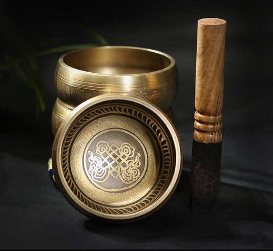 Nepalese Handmade Buddha Sound Bowl